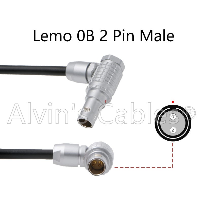 Alvin's Cables كابل ألفينز D-Tap إلى 2 دبوس ذكر بزاوية قائمة للطاقة لتيراديك بوند، تيراديك بولت، شاشة سمول إتش دي 45 سم | 18 بوصة - Image 3
